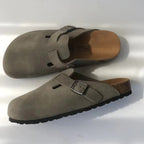 Premium Unisex Leren Boston-Sandalen: Stijl En Kwaliteit In Één