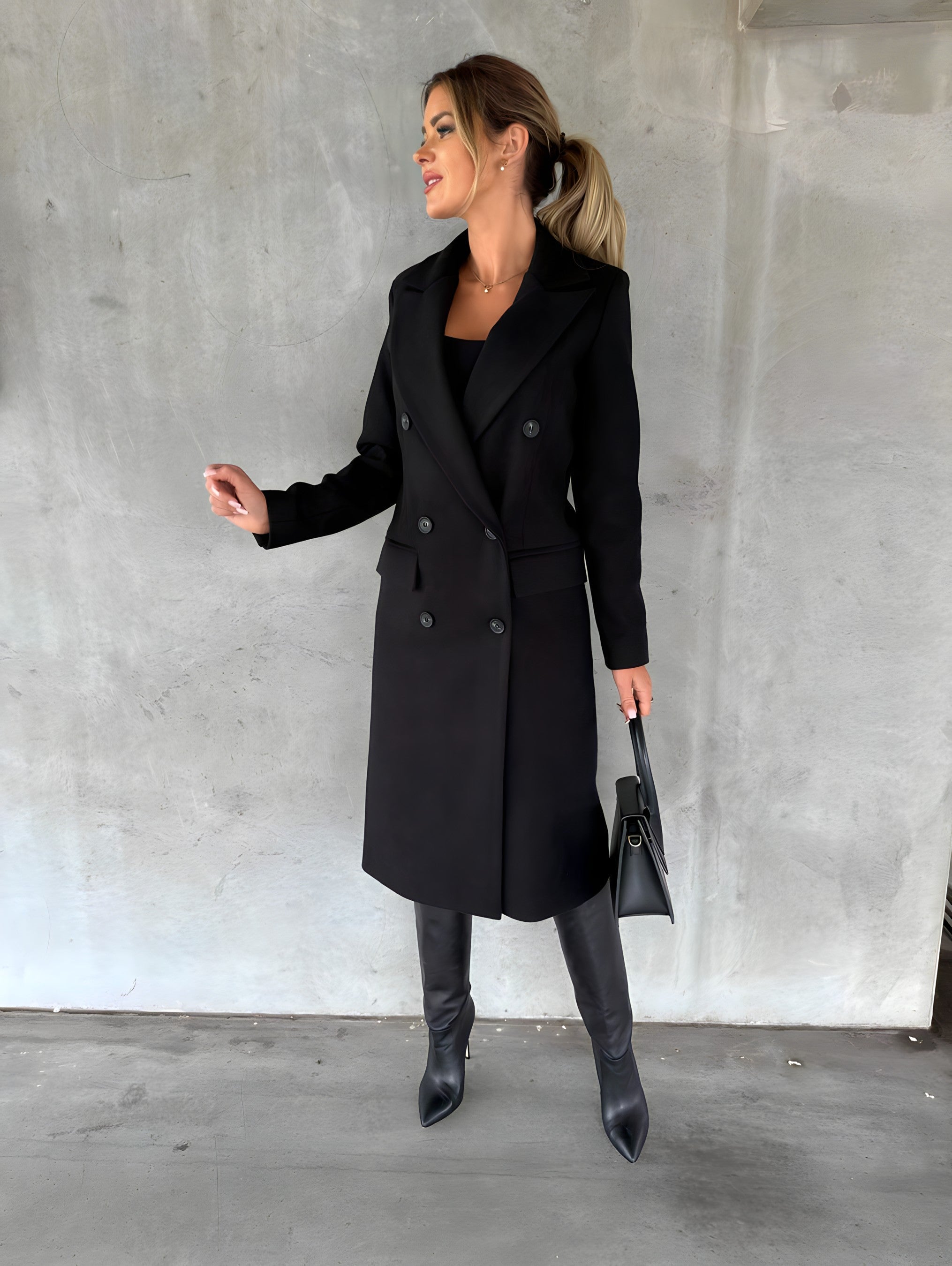 Jocelyn - Mantel dames chic