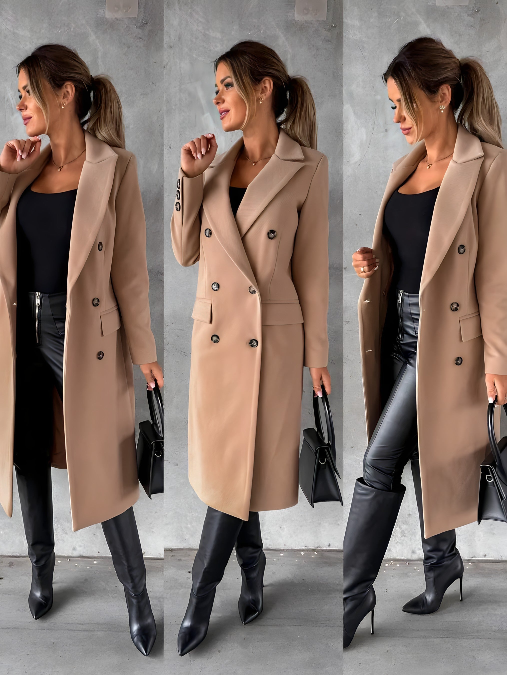 Jocelyn - Mantel dames chic