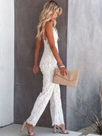 Mazelle - Boho Jumpsuit Met Unieke Print En Luchtige Stof