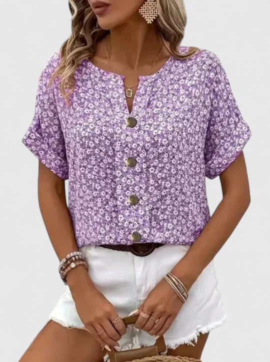 Sabine - Elegante Bloemenhuid voor de Zomer