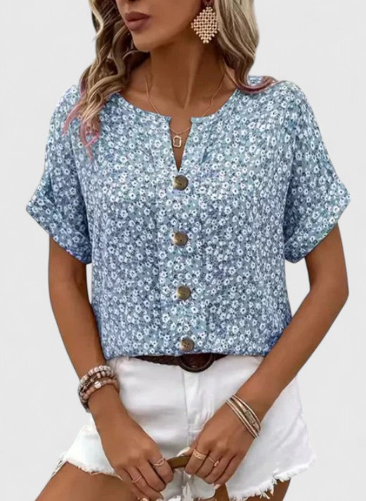 Sabine - Elegante Bloemenhuid voor de Zomer