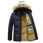 Louis - Heren Parka Winter Gevoerd