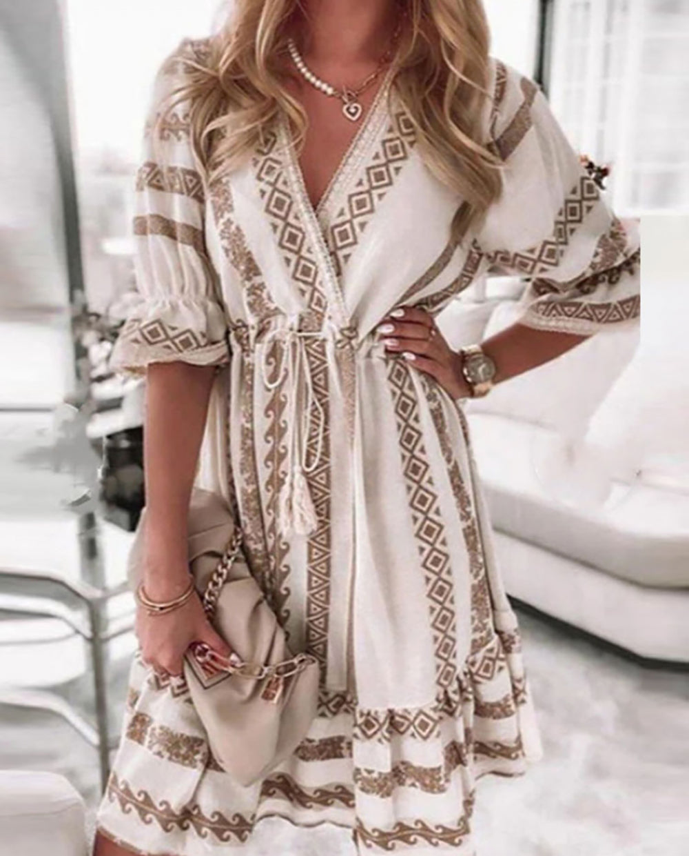 Bianca - Stijlvolle Boho Jurk