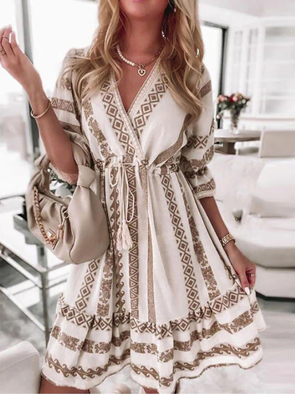 Bianca - Stijlvolle Boho Jurk