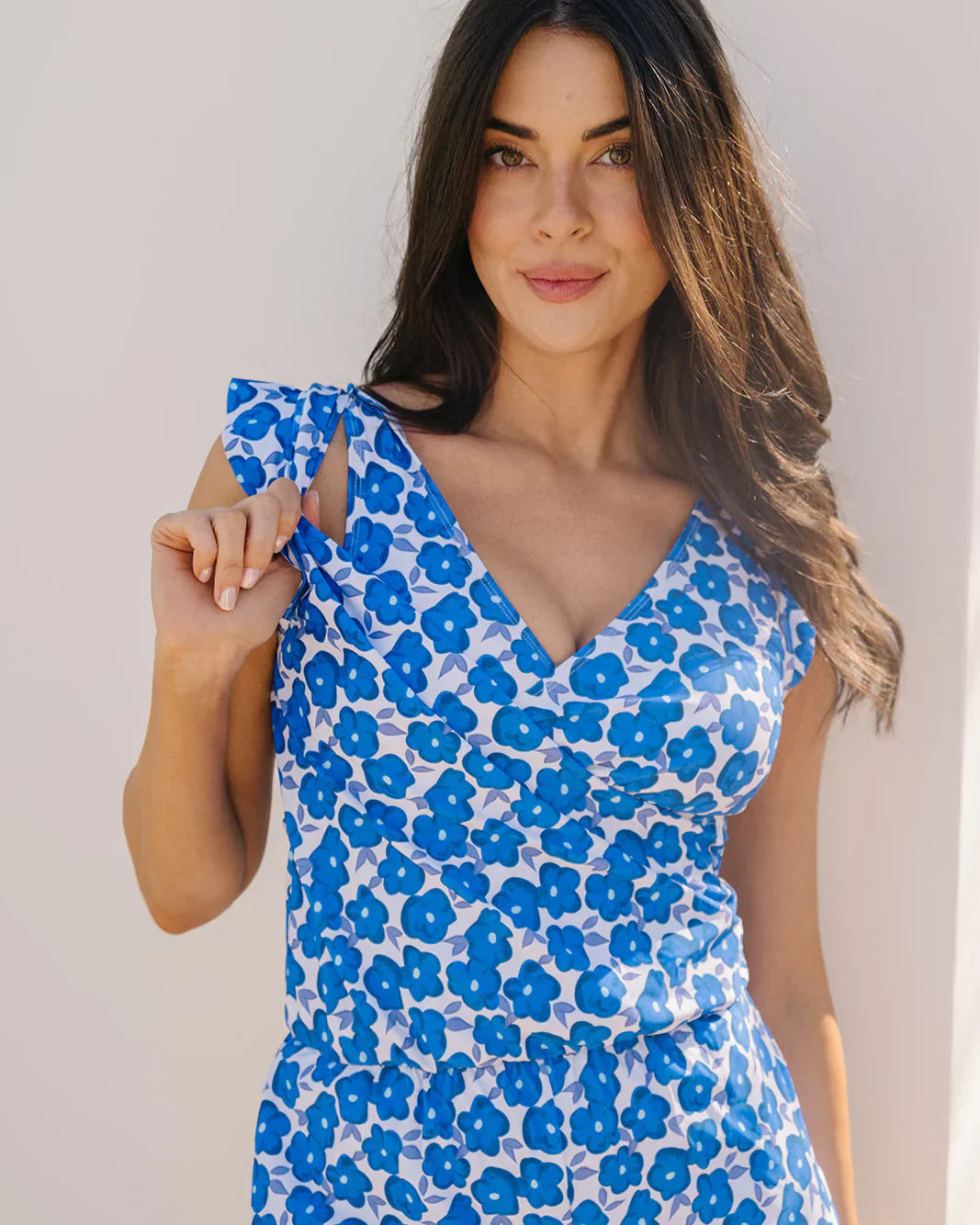 Agnieszka™ | Badpak met Ruffles & Borstondersteuning