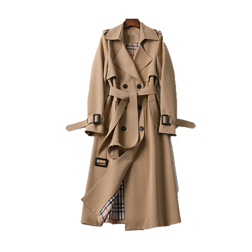 Lena - Trenchcoat lang elegant dames