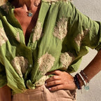 Melis - Trendy Blouse Met Flatterende Pasvorm