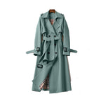 Lena - Trenchcoat lang elegant dames