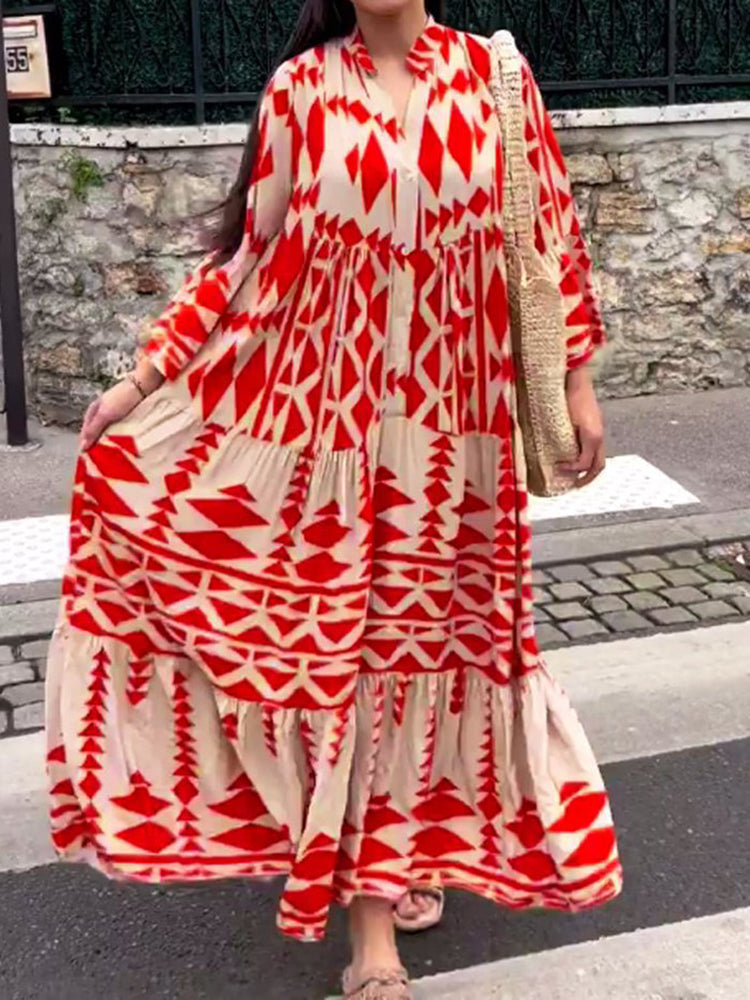 Romy – Stijlvol Badpak Met Een Grafische Print En Flatterend Model