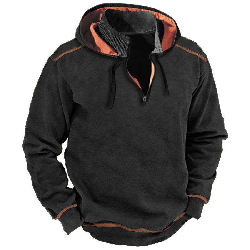 Heren Trui Met Capuchon Thermisch Warm Isolerend