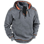 Heren Trui Met Capuchon Thermisch Warm Isolerend
