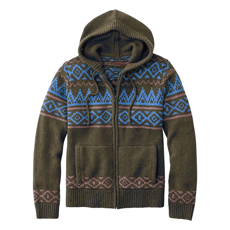 Heren Hoodie Vintage Retro Details