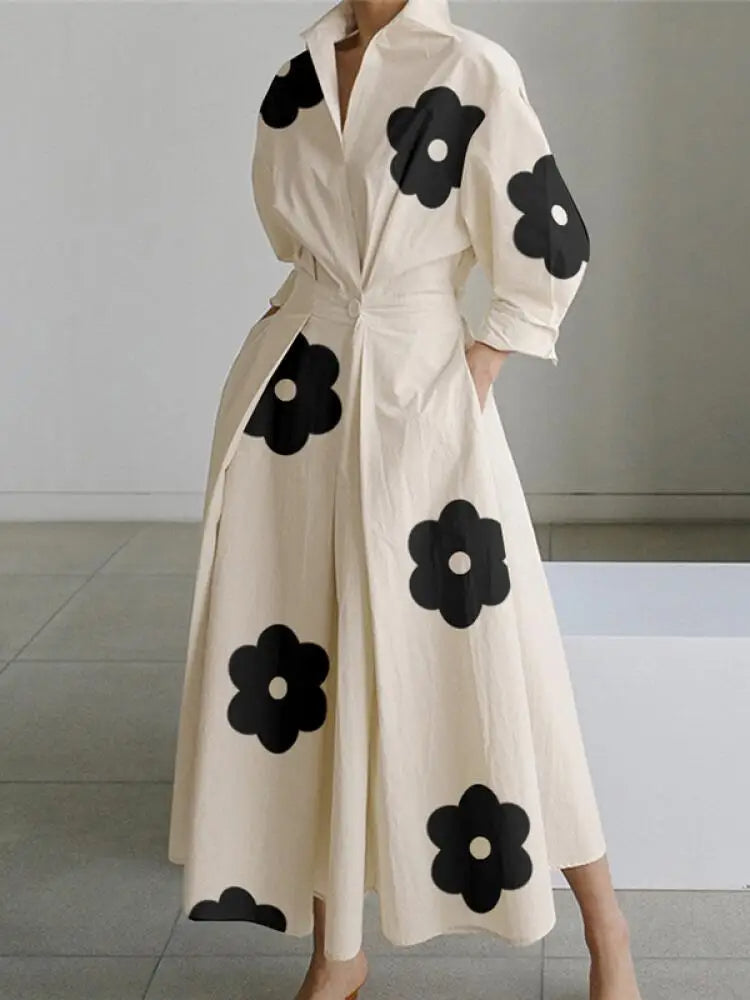 Bianca - Elegante Bloemen Jurk