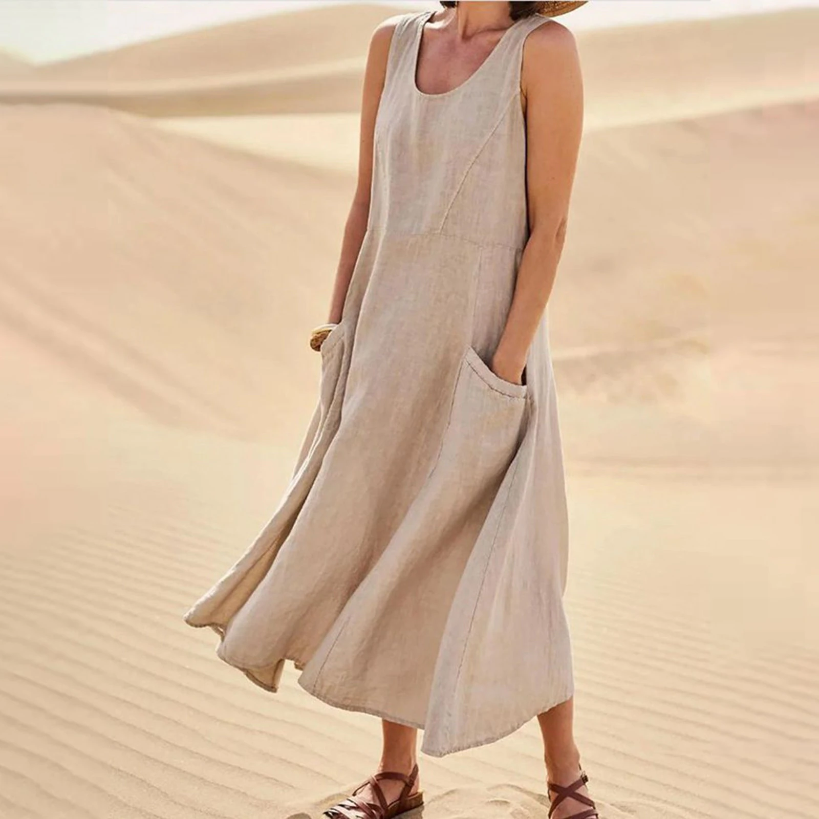 Marieke - Luchtige Maxi Jurk
