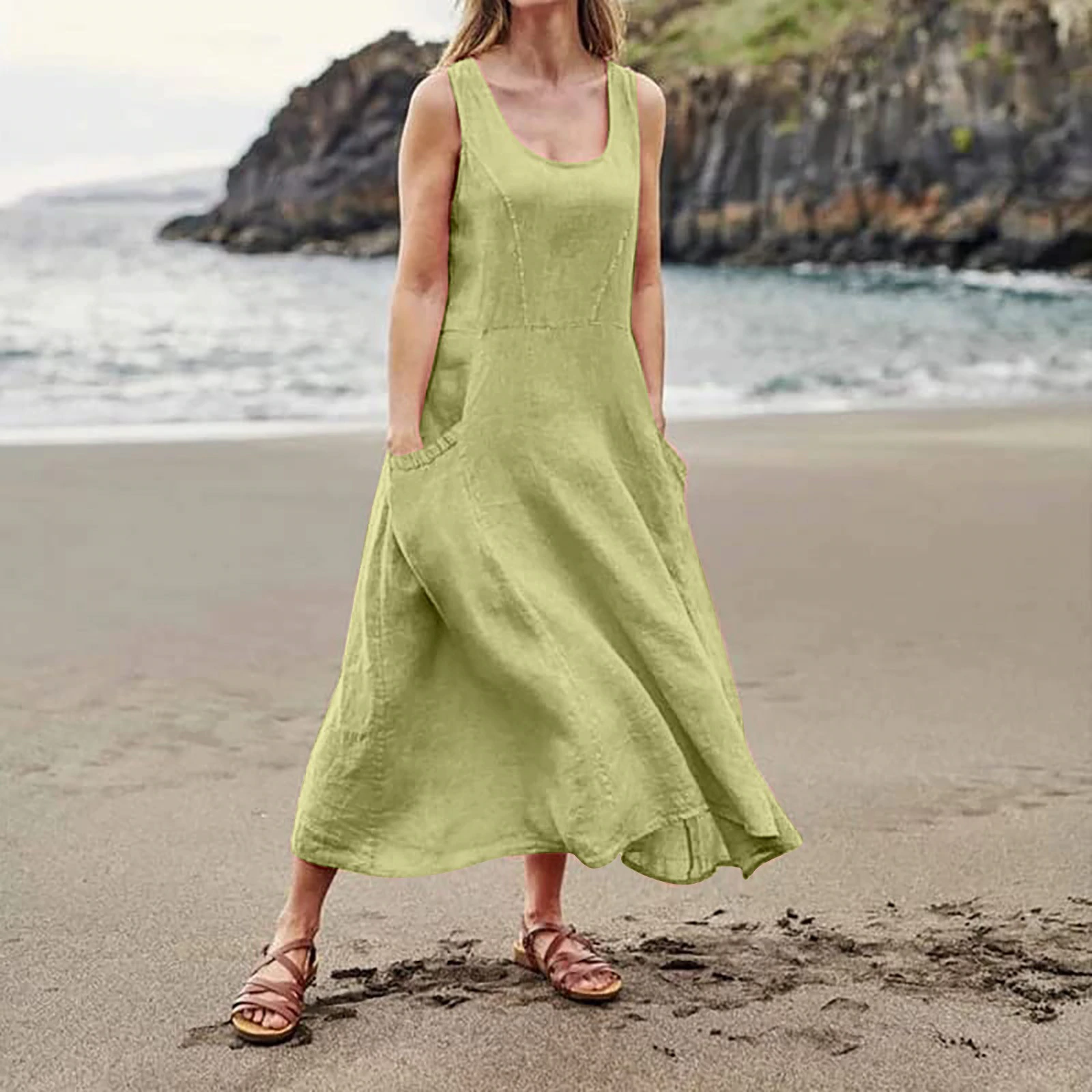 Marieke - Luchtige Maxi Jurk
