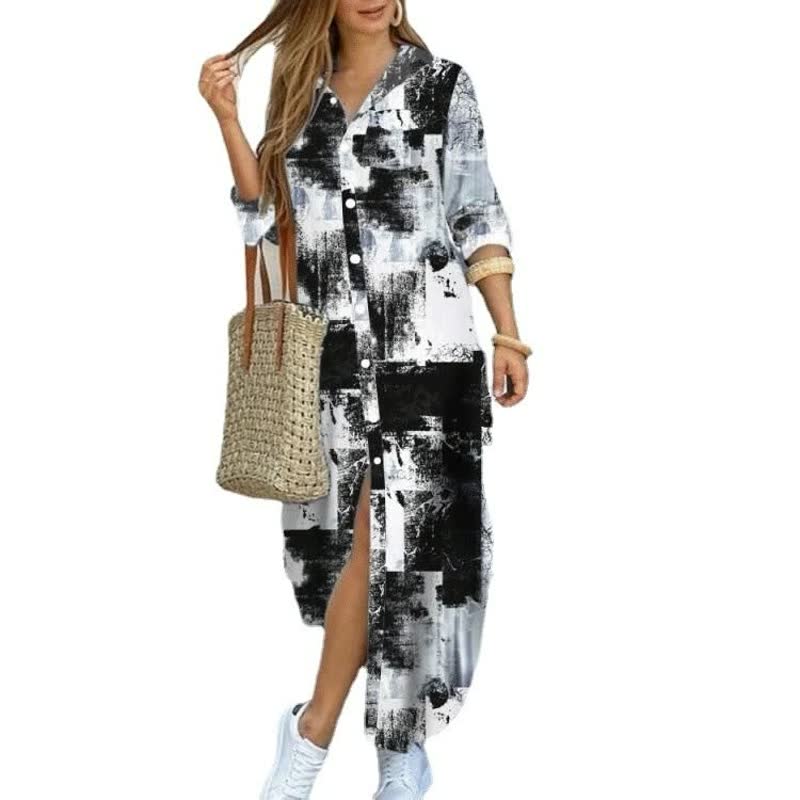 Ingrid - Trendy Maxi Jurk