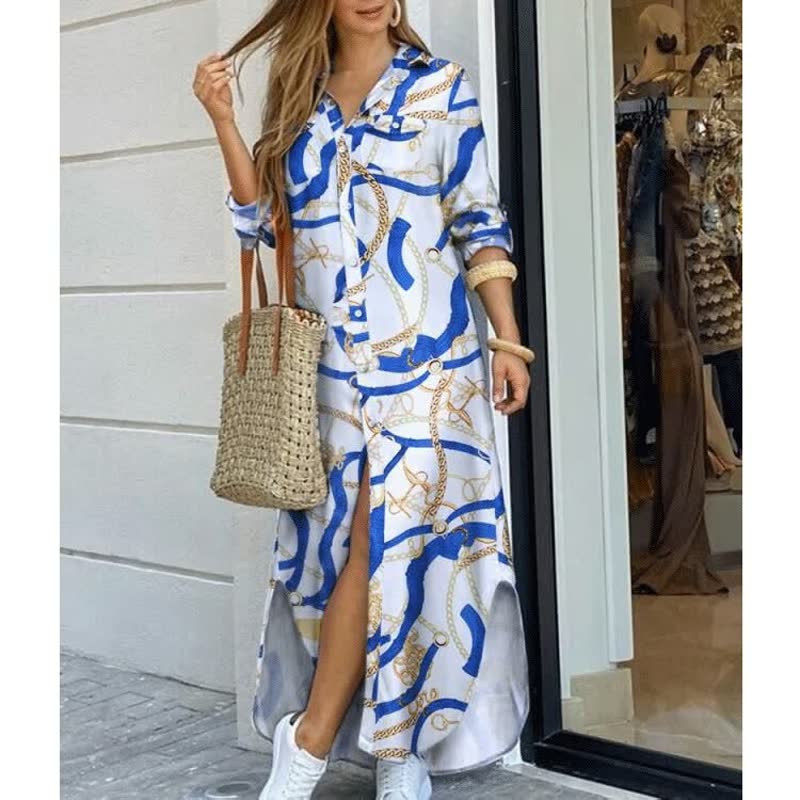 Ingrid - Trendy Maxi Jurk