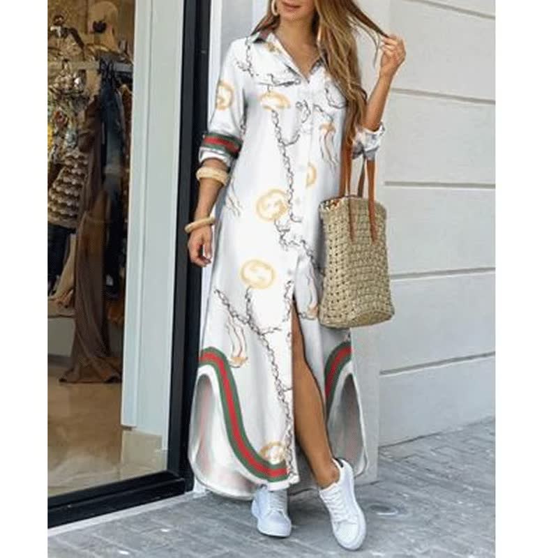 Ingrid - Trendy Maxi Jurk