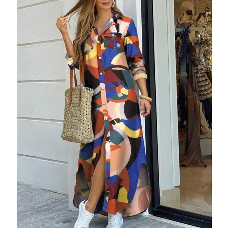 Ingrid - Trendy Maxi Jurk
