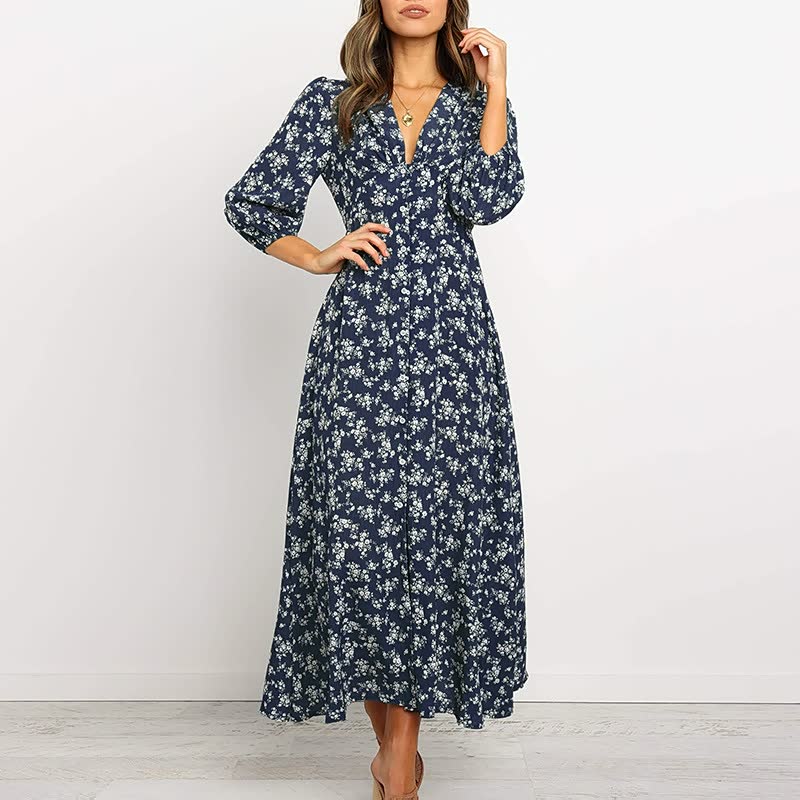 Nathalie - Elegante Maxi Jurk