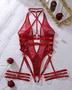 Renee™ | Mouwloze Lingerie Body met Metalen Bandjes