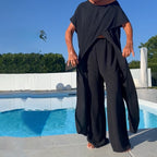 Gabbie™ Elegante Off-Shoulder Twee-delige Set