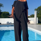 Gabbie™ Elegante Off-Shoulder Twee-delige Set