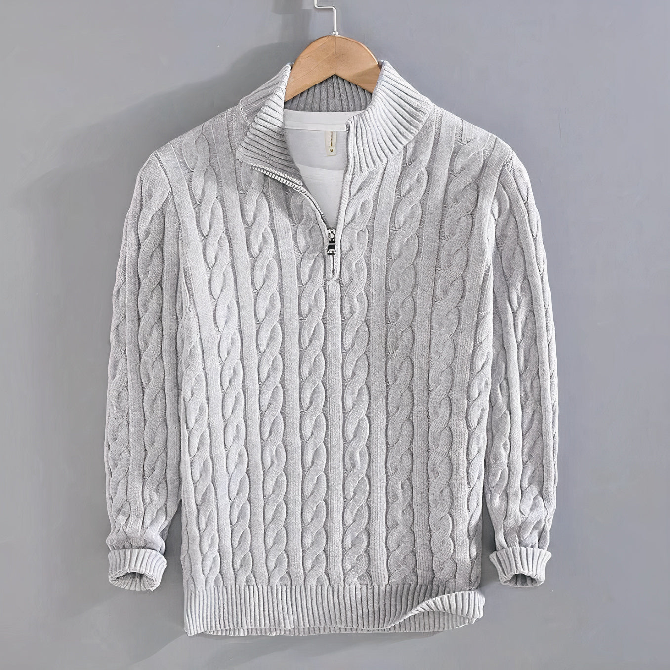 Heren Gebreide Trui Warm Chic Comfortabel Tijdloos