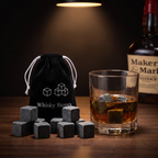 Whiskystenen Matthieu en Claire — Set van 9