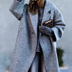 Zanda - Mantel wol chic dames