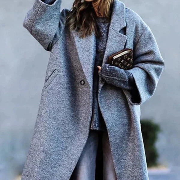 Zanda - Mantel wol chic dames